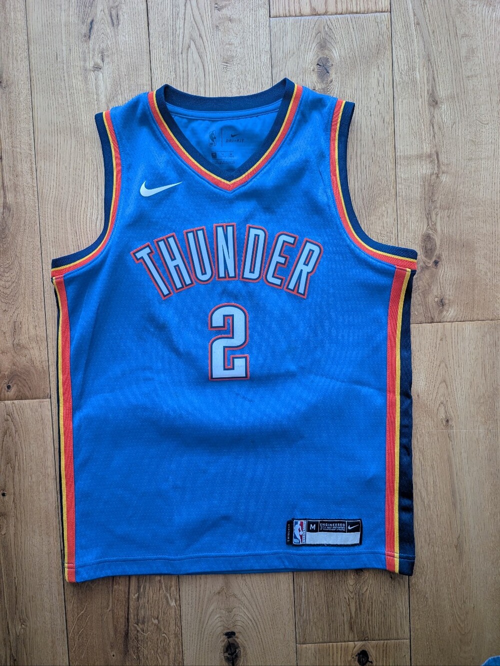 Shai Gilgeous-Alexander Jersey Youth Medium - Kids SGA OKC NBA